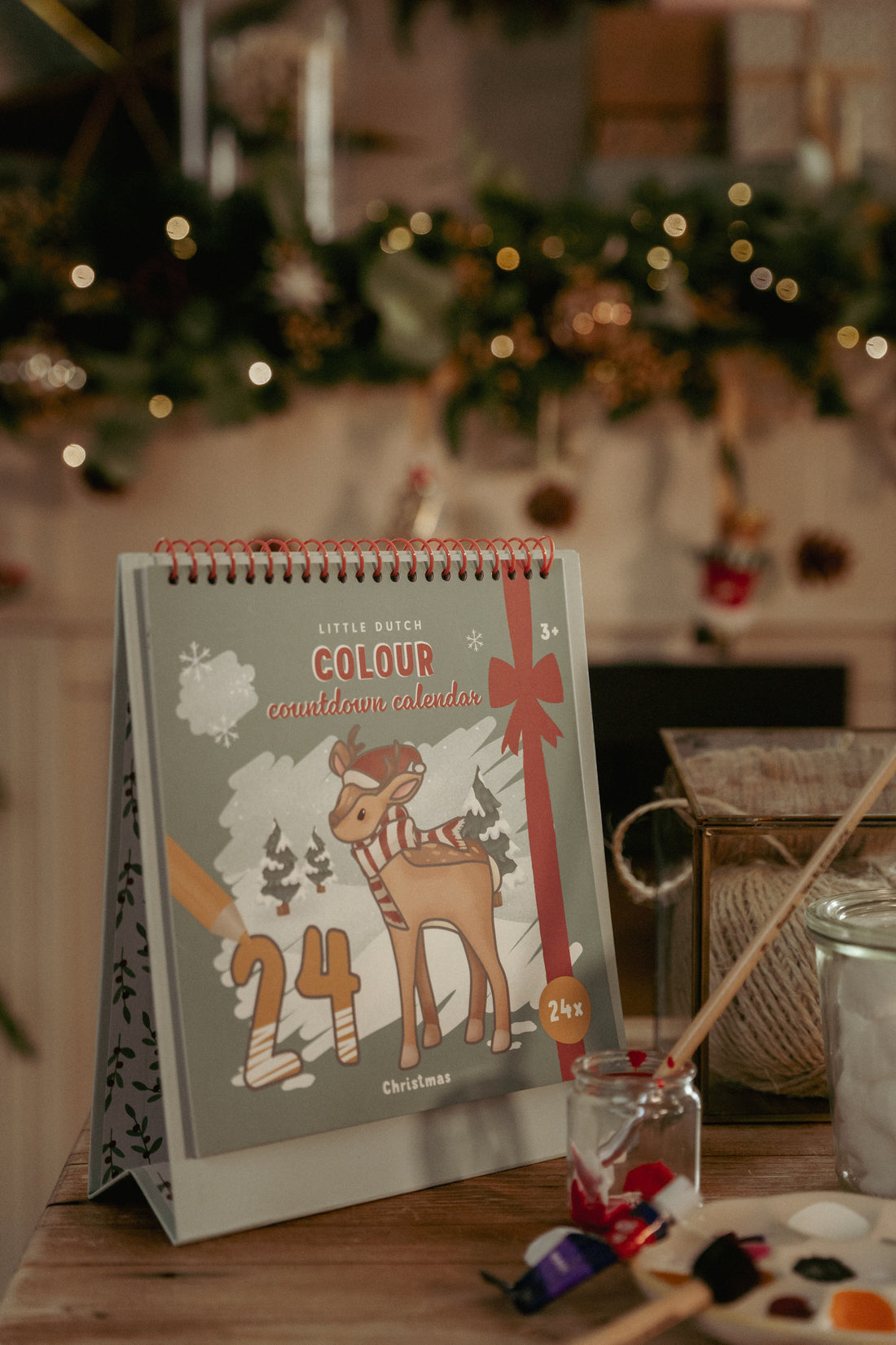 Little Dutch Christmas Countdown Calendar - Colouring book (Pre-order)