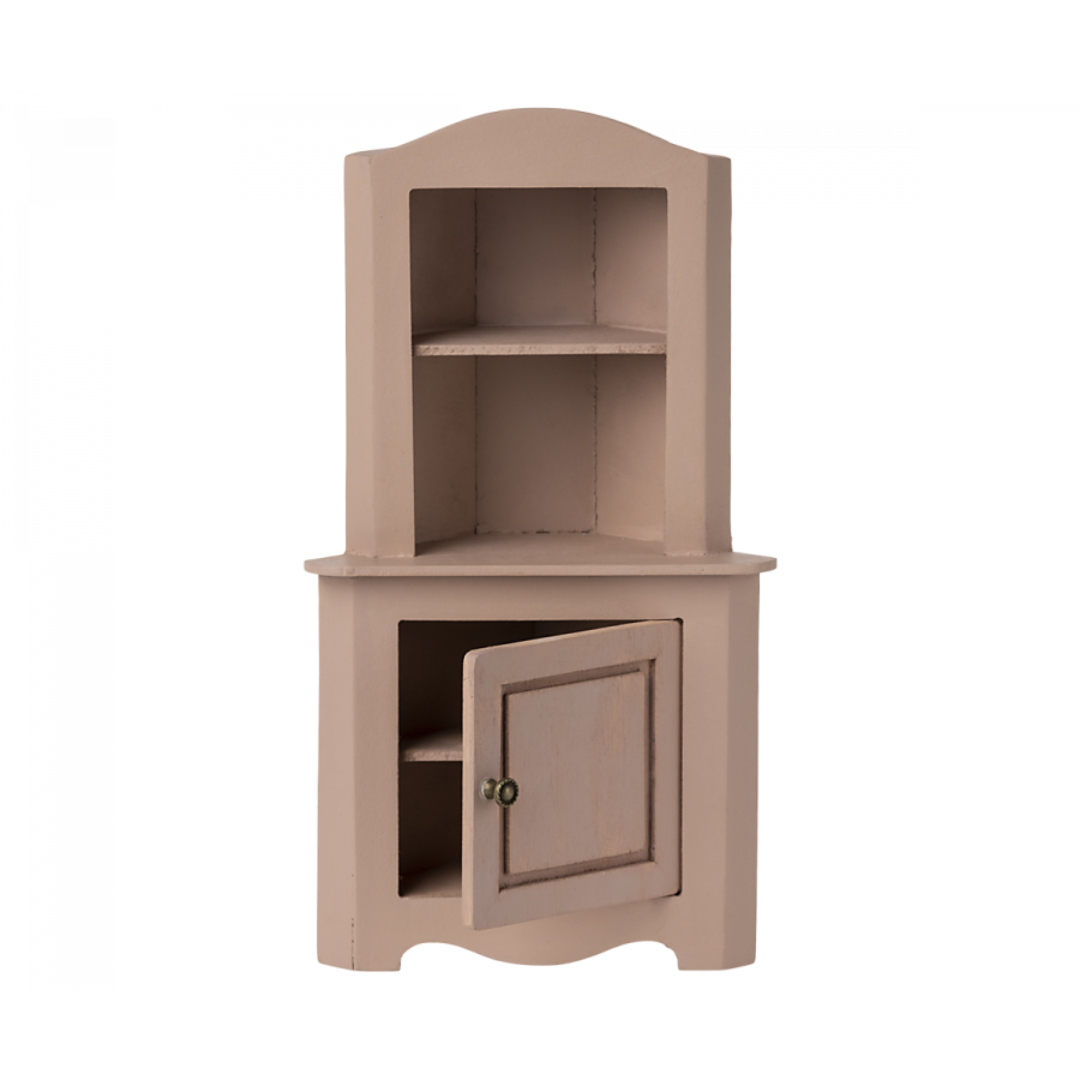 Maileg Miniature corner cabinet - Rose