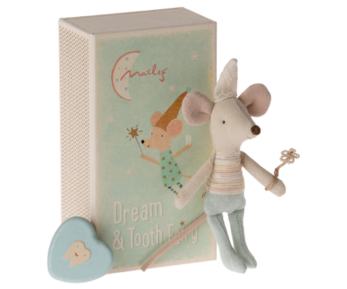 Maileg Tooth fairy mouse in matchbox - Little Brother (New 2025)