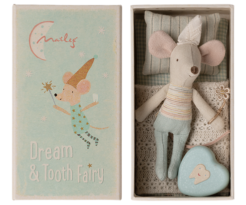 Maileg Tooth fairy mouse in matchbox - Little Brother (New 2025)