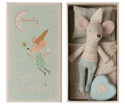 Maileg Tooth fairy mouse in matchbox - Little Brother (New 2025)