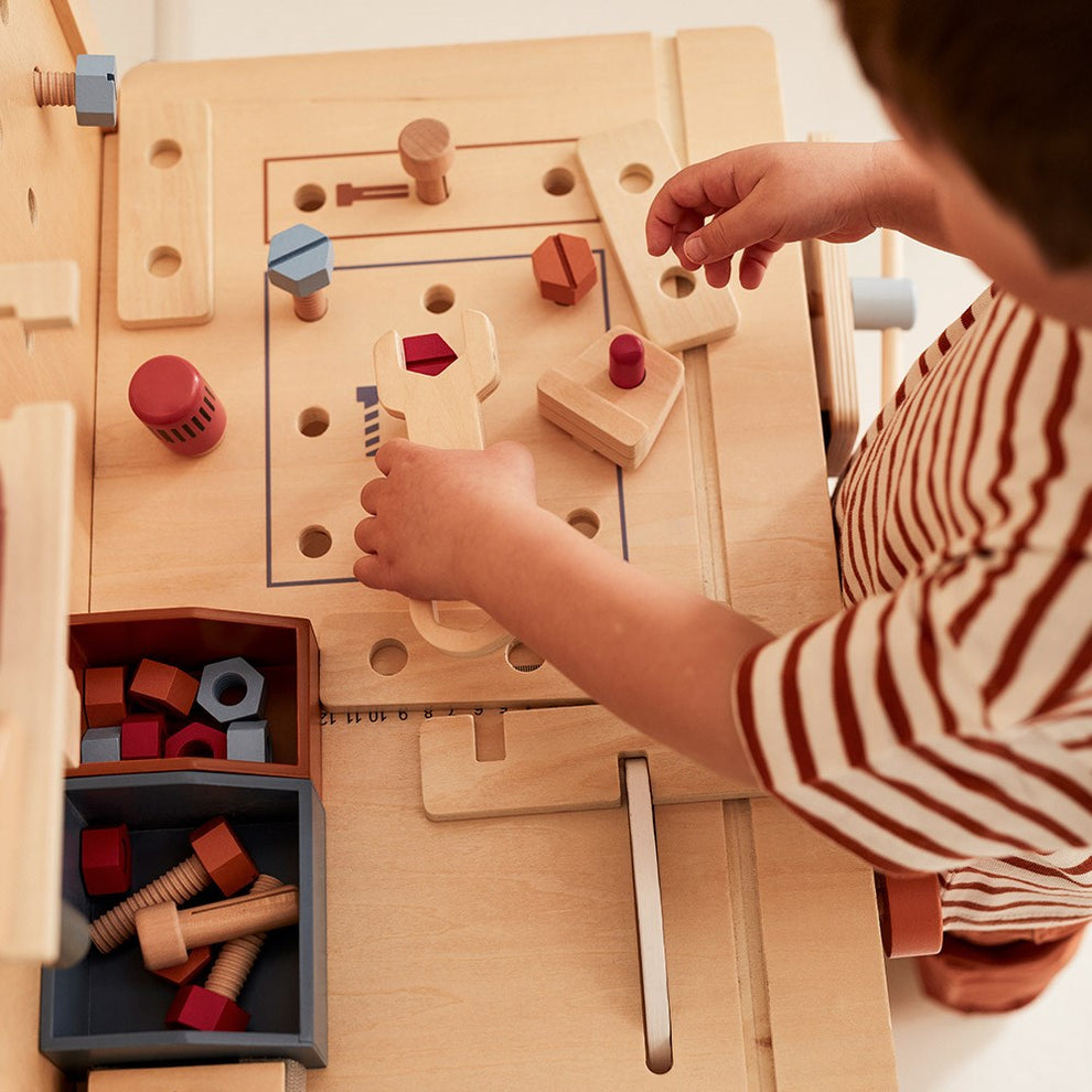 Kids Concept Wooden Toolbench