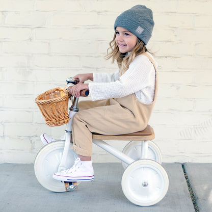 Banwood Trike (and basket)- White