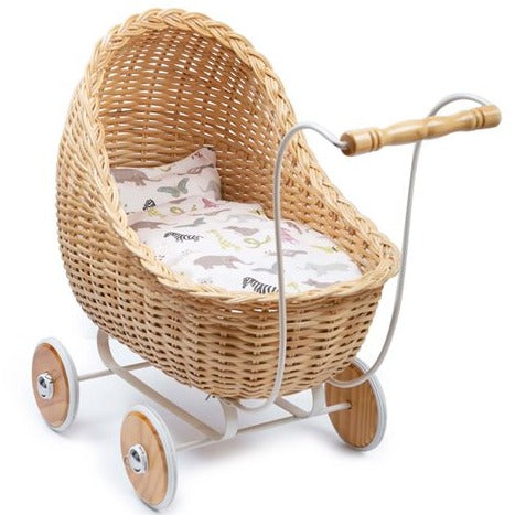 SmallStuff Wicker Stroller - Nature