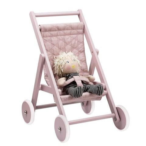 Smallstuff Wooden Buggy in Powder Pink