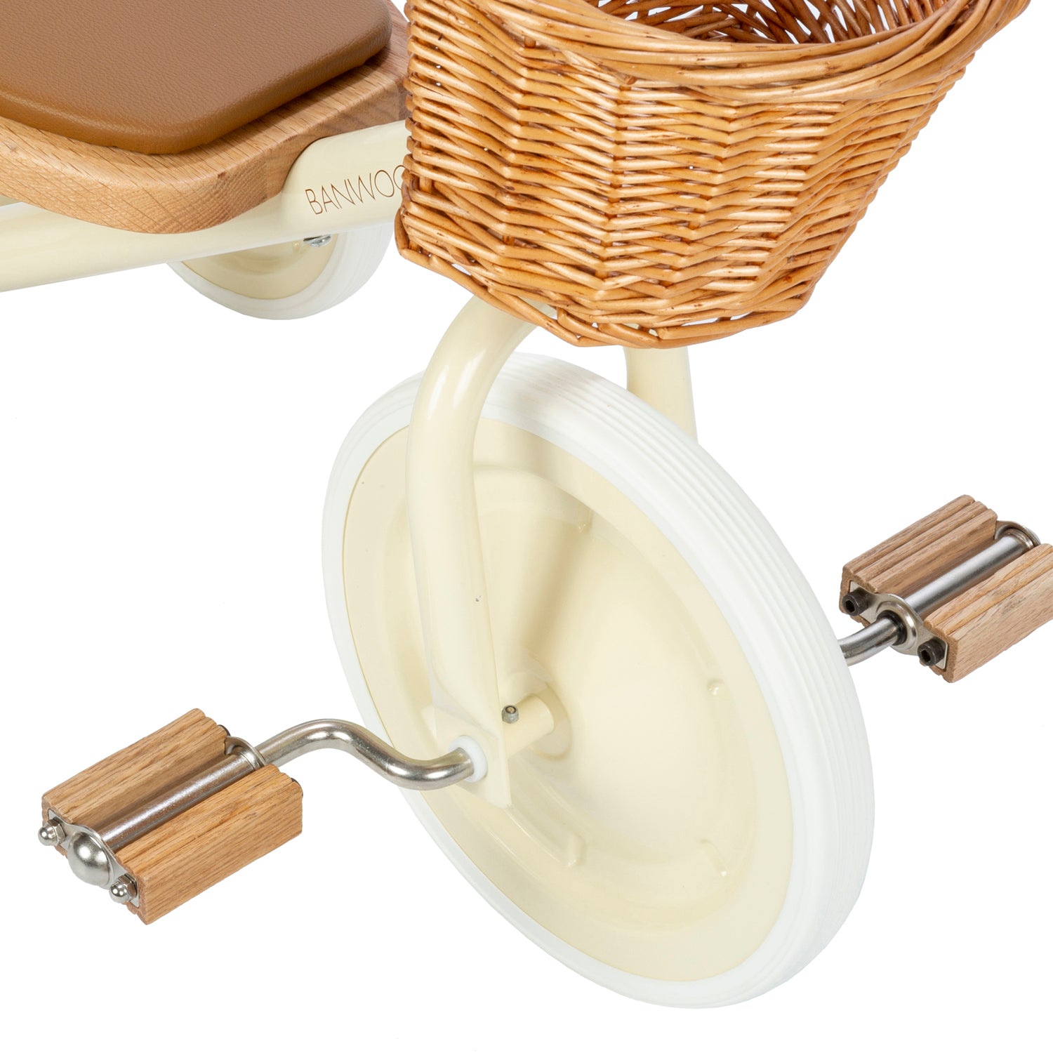 Banwood Trike (and basket)- Cream