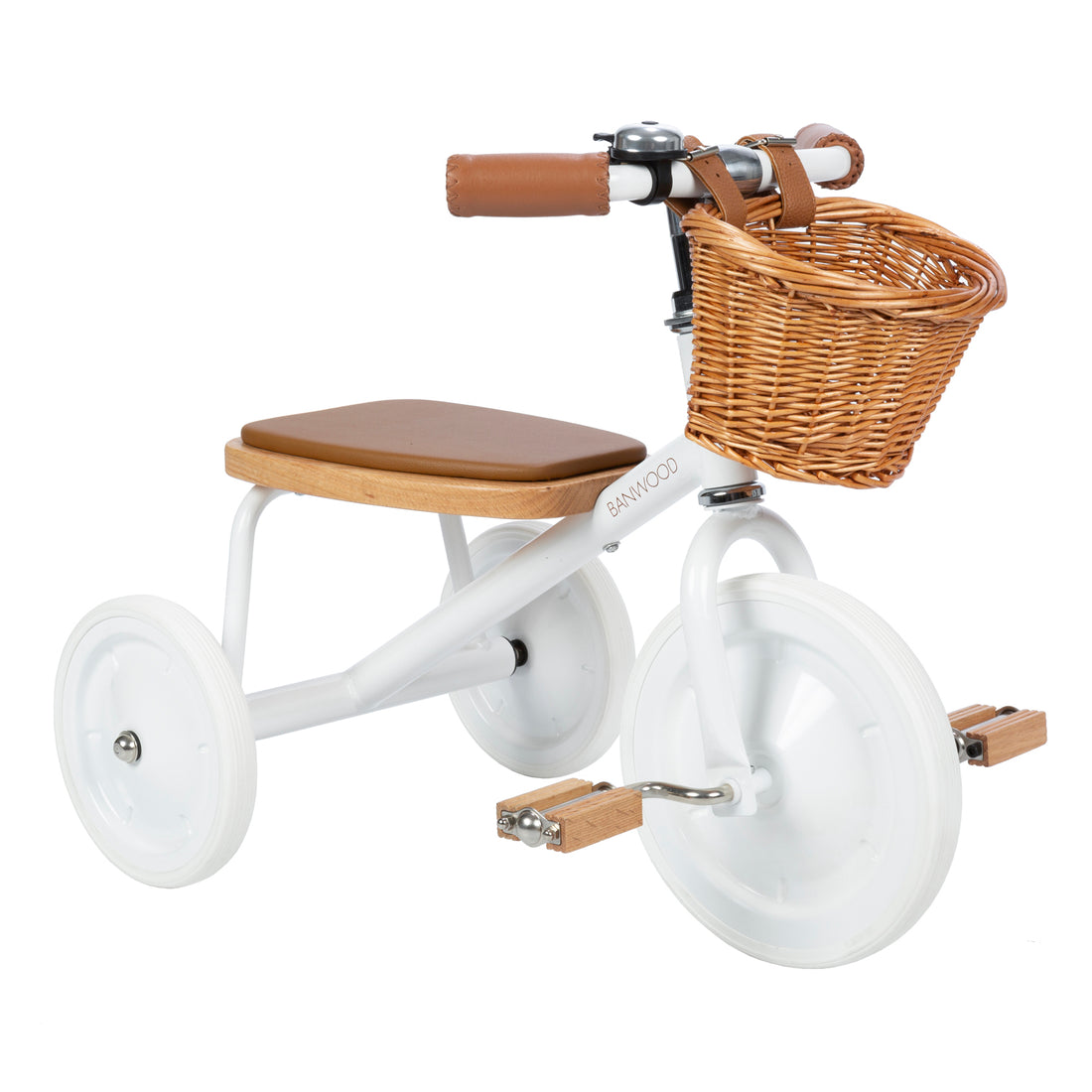 Banwood Trike (and basket)- White
