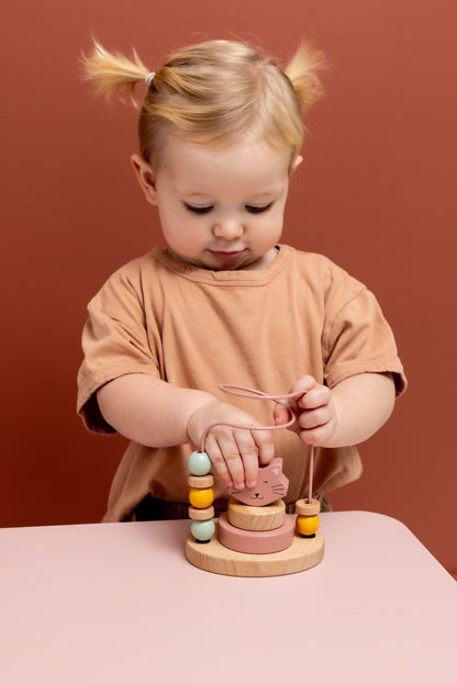 Trixie Wooden Beads Maze - Mrs. Cat