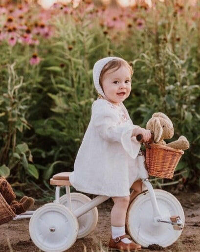 Banwood Trike (and basket)- White