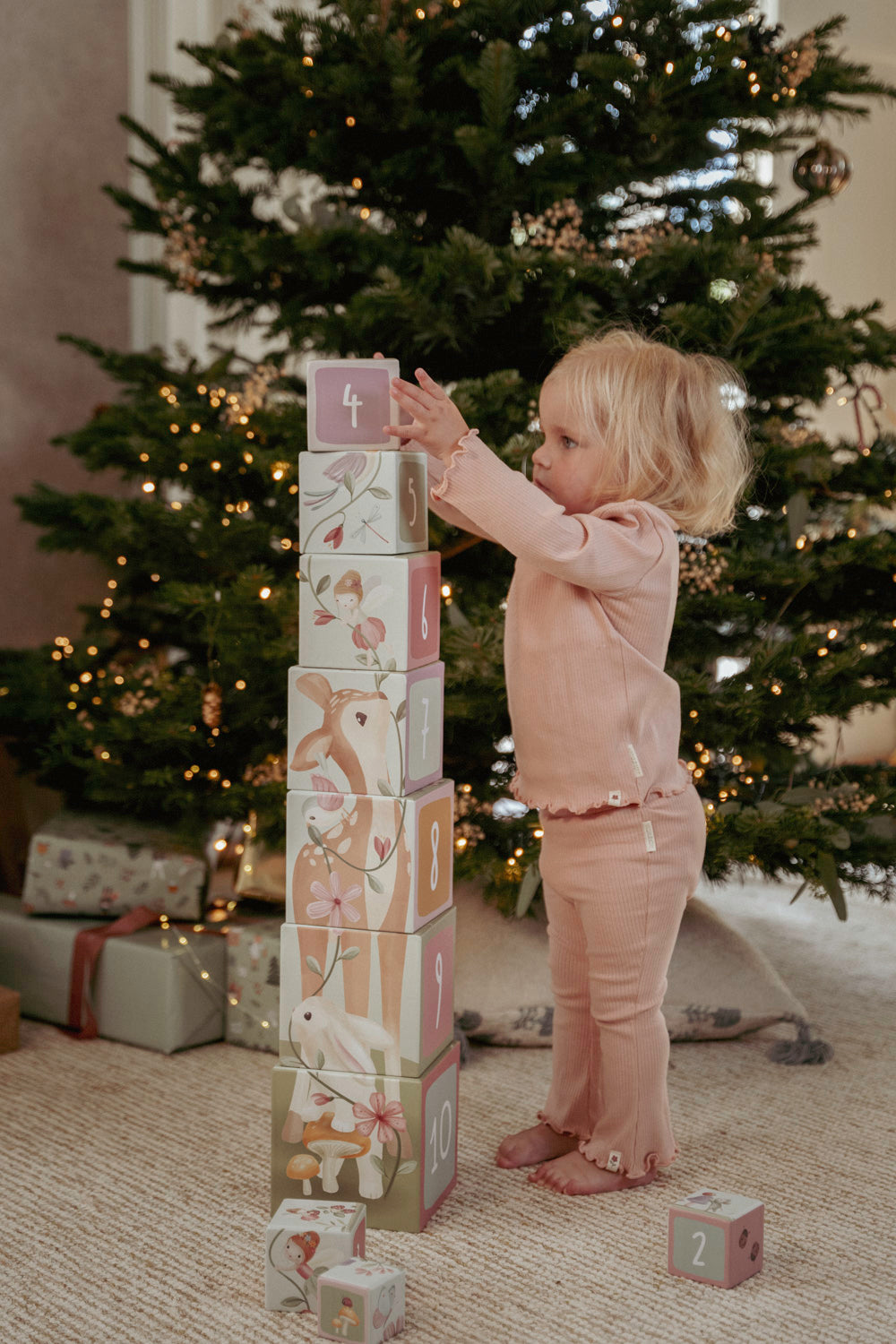 Little Dutch Cardboard Building Blocks -Fairy Garden