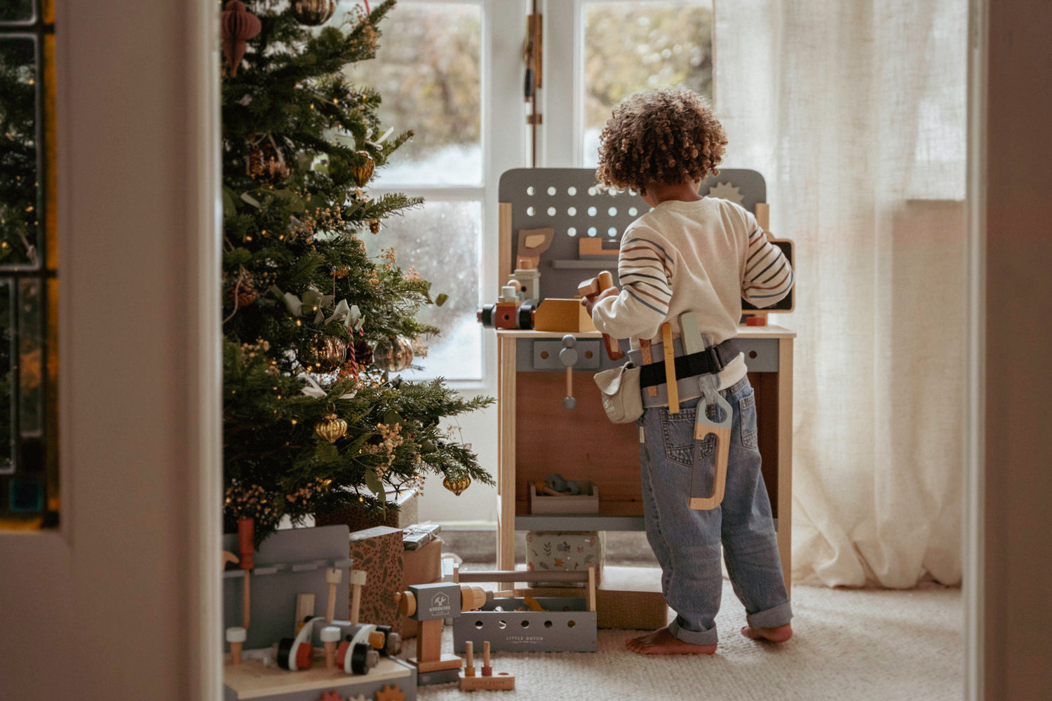 Little Dutch Wooden Workbench