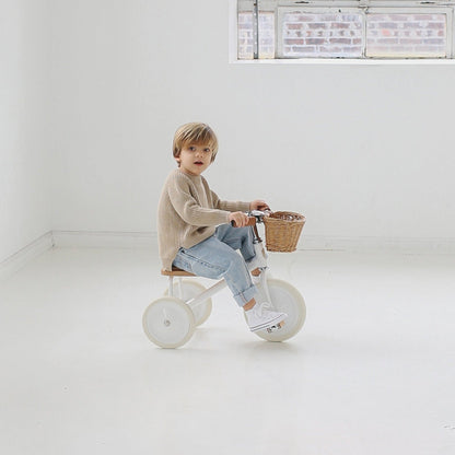Banwood Trike (and basket)- White