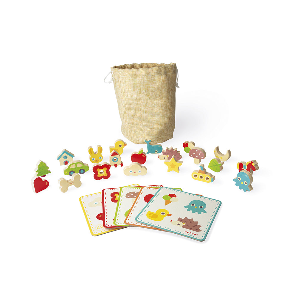 Janod Memory Touch Recognition Game