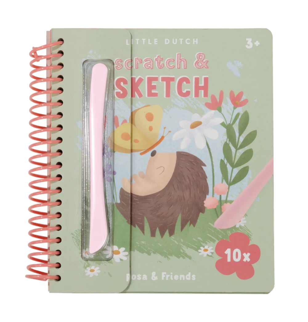 Little Dutch Scratchbook - Rosa &amp; Friends