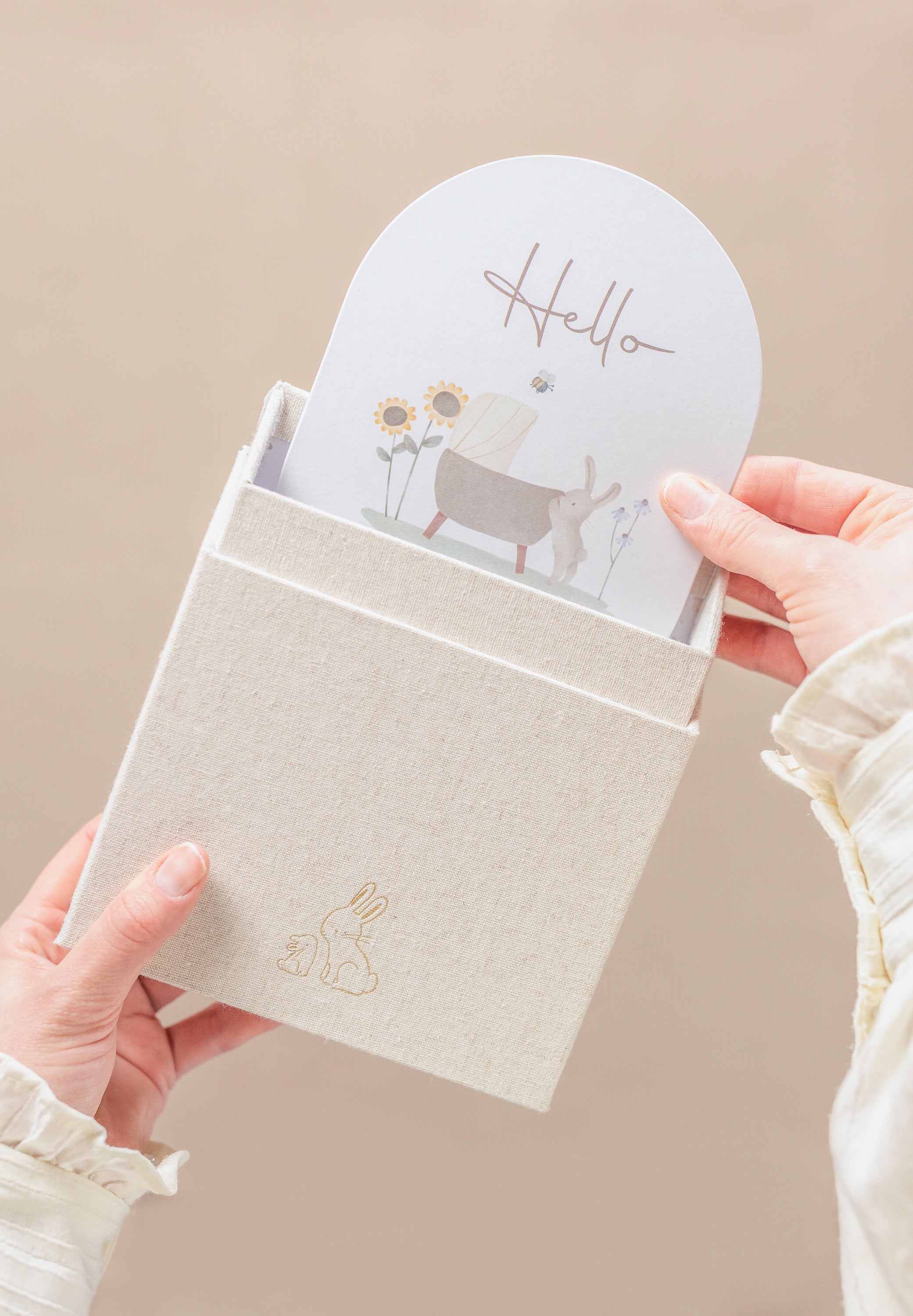 Little Dutch Baby Milestone cards - Baby Bunny