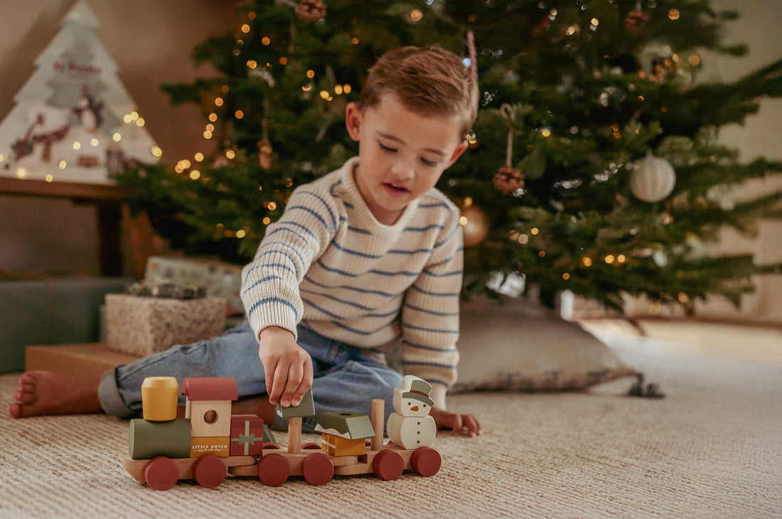 Little Dutch Christmas Stacking Train