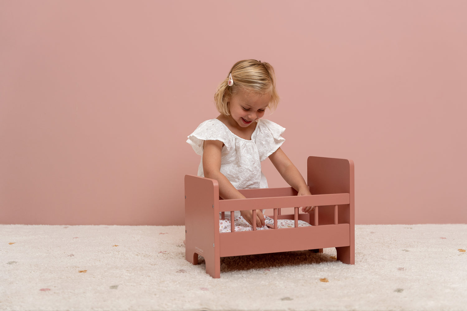 Little Dutch Wooden Doll Bed