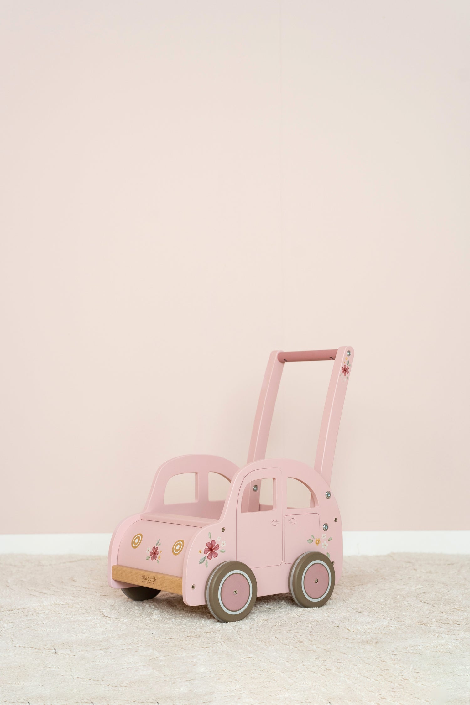 Little Dutch Wagon Walker Pink