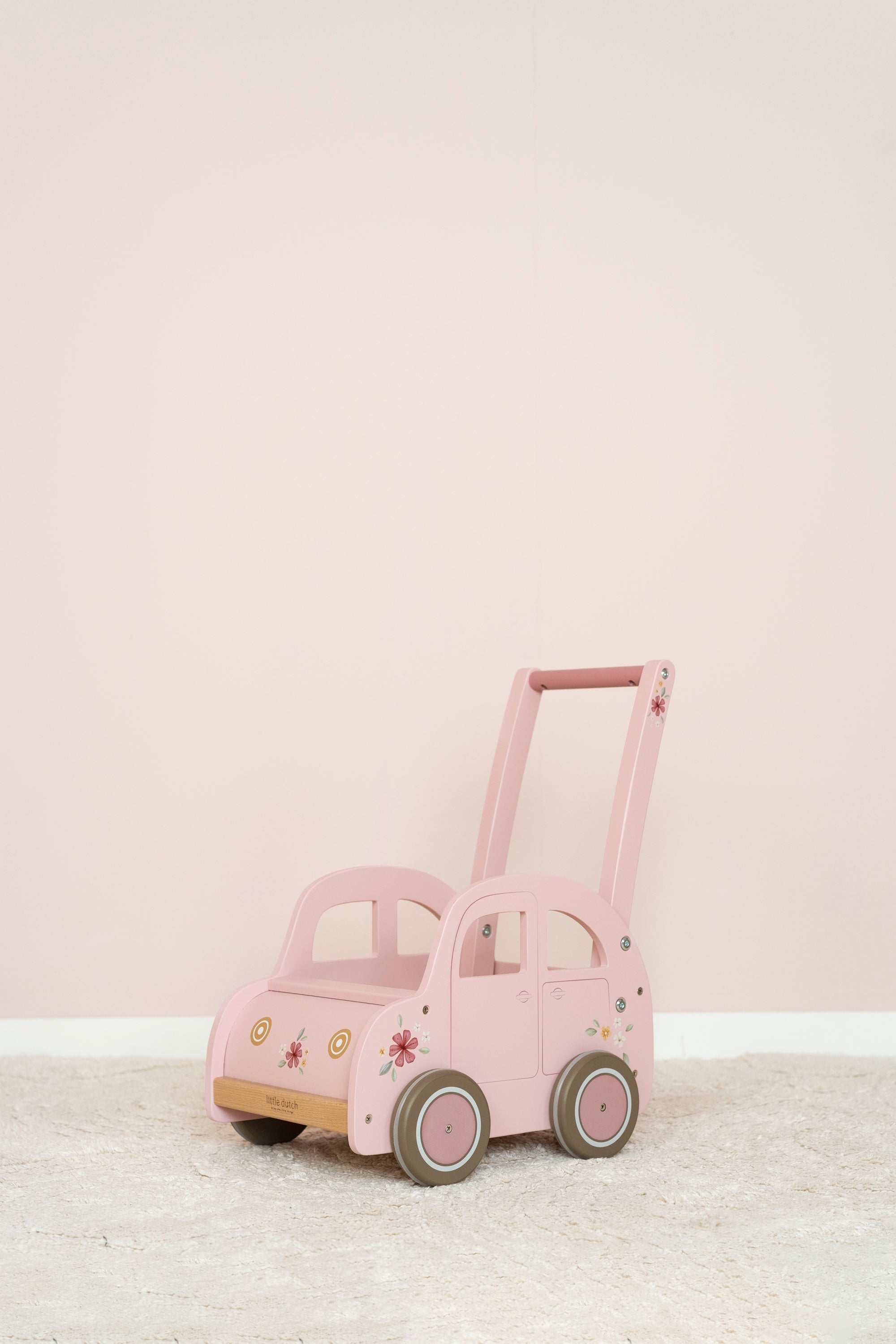 Little Dutch Wagon Walker Pink