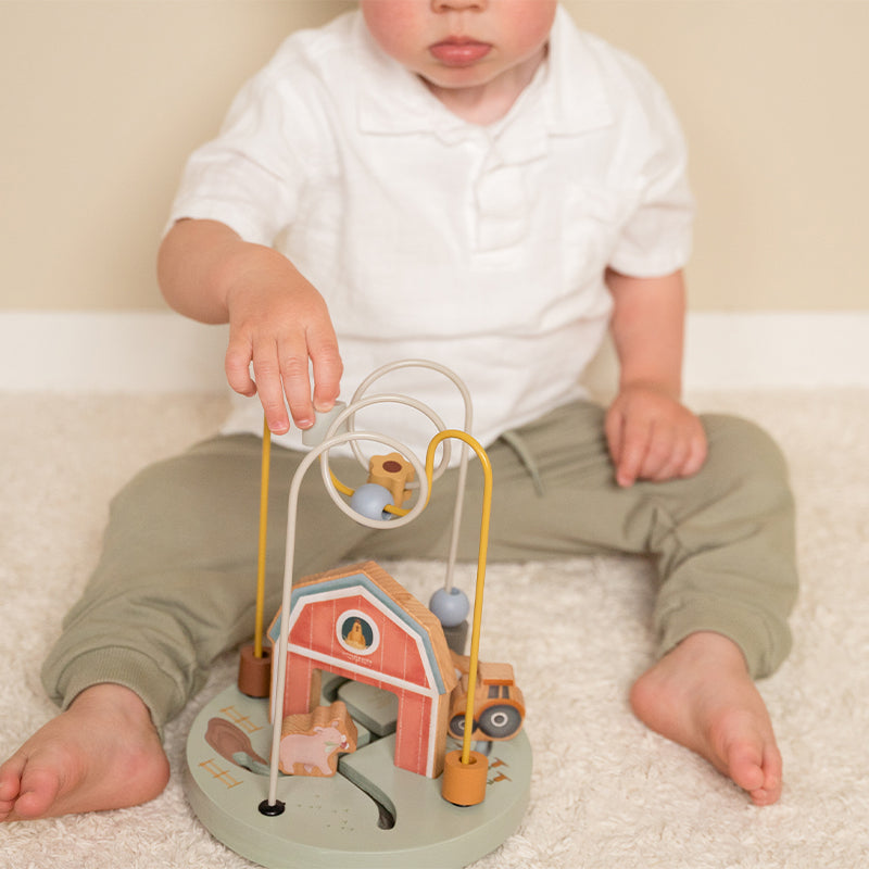 Little Dutch Wooden Activity Spiral - Little Farm