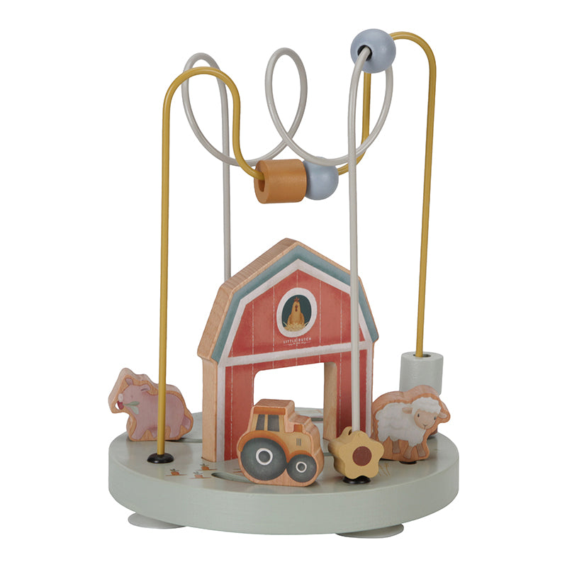 Little Dutch Wooden Activity Spiral - Little Farm