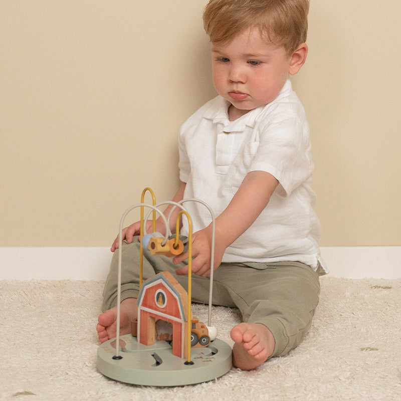 Little Dutch Wooden Activity Spiral - Little Farm