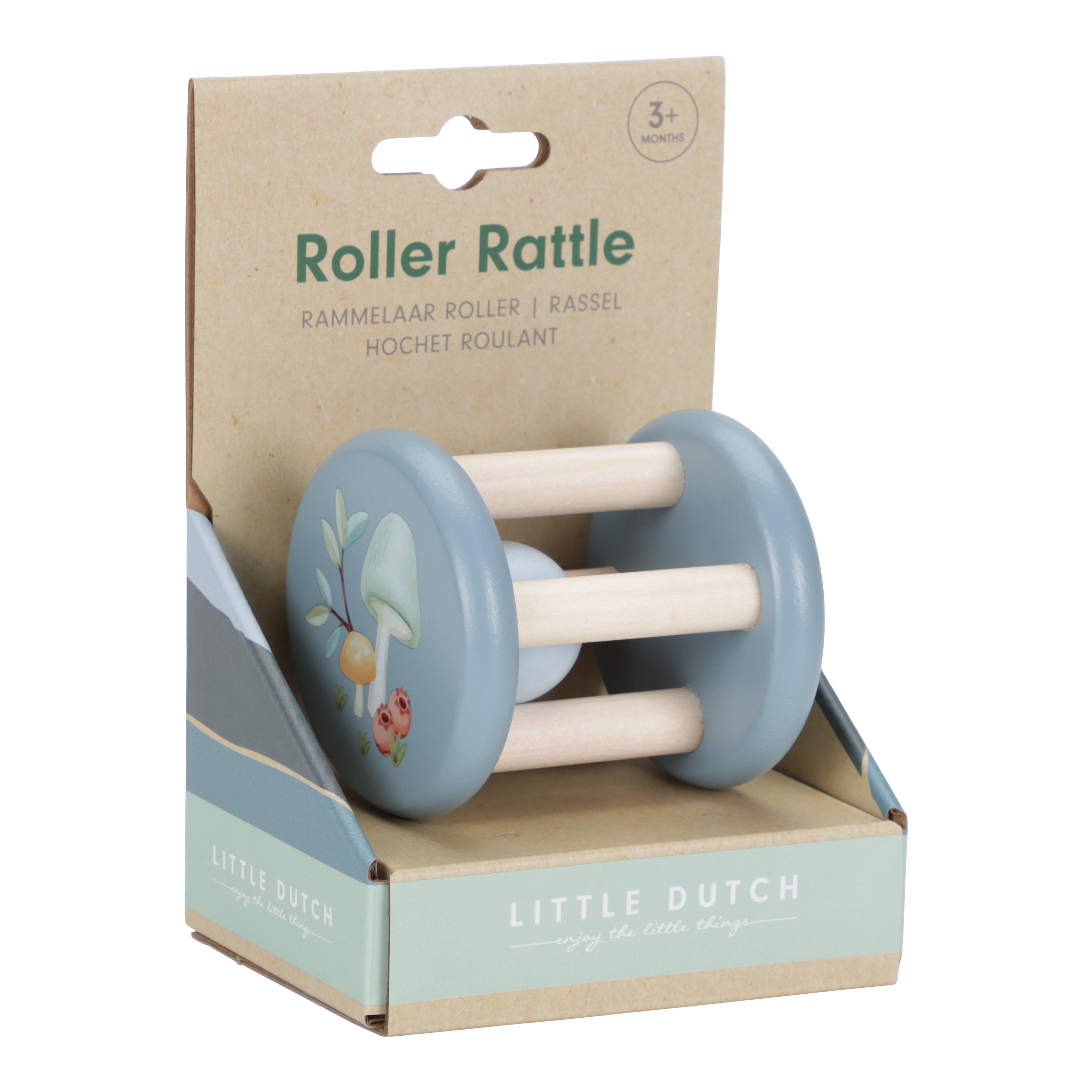 Little Dutch Roller Rattle - Forest Friends