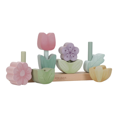 Little Dutch Stacking Puzzle Flowers - Fairy Garden