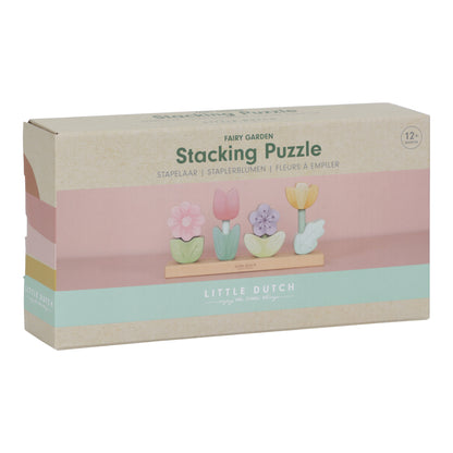 Little Dutch Stacking Puzzle Flowers - Fairy Garden