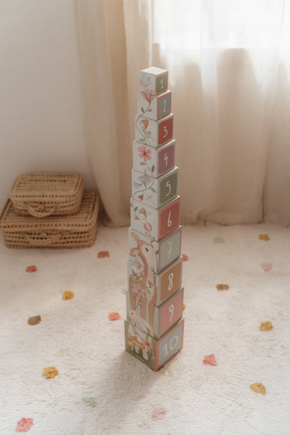 Little Dutch Cardboard Building Blocks -Fairy Garden