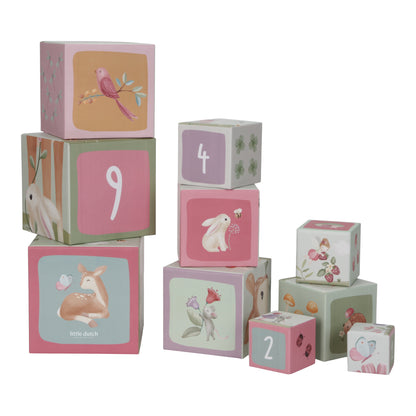 Little Dutch Cardboard Building Blocks -Fairy Garden