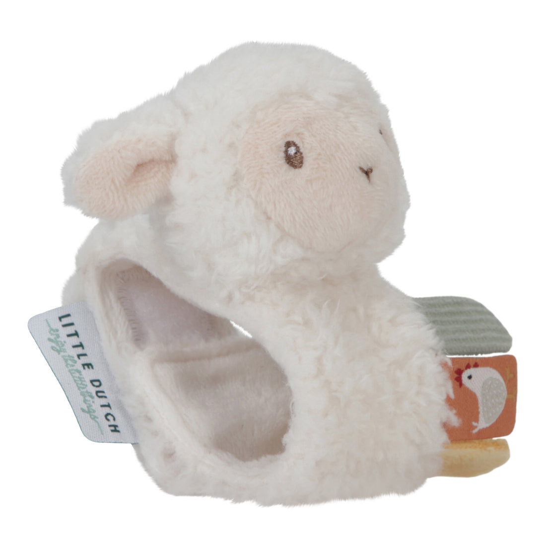 Little Dutch Rattle Bracelet Little Farm - Sheep
