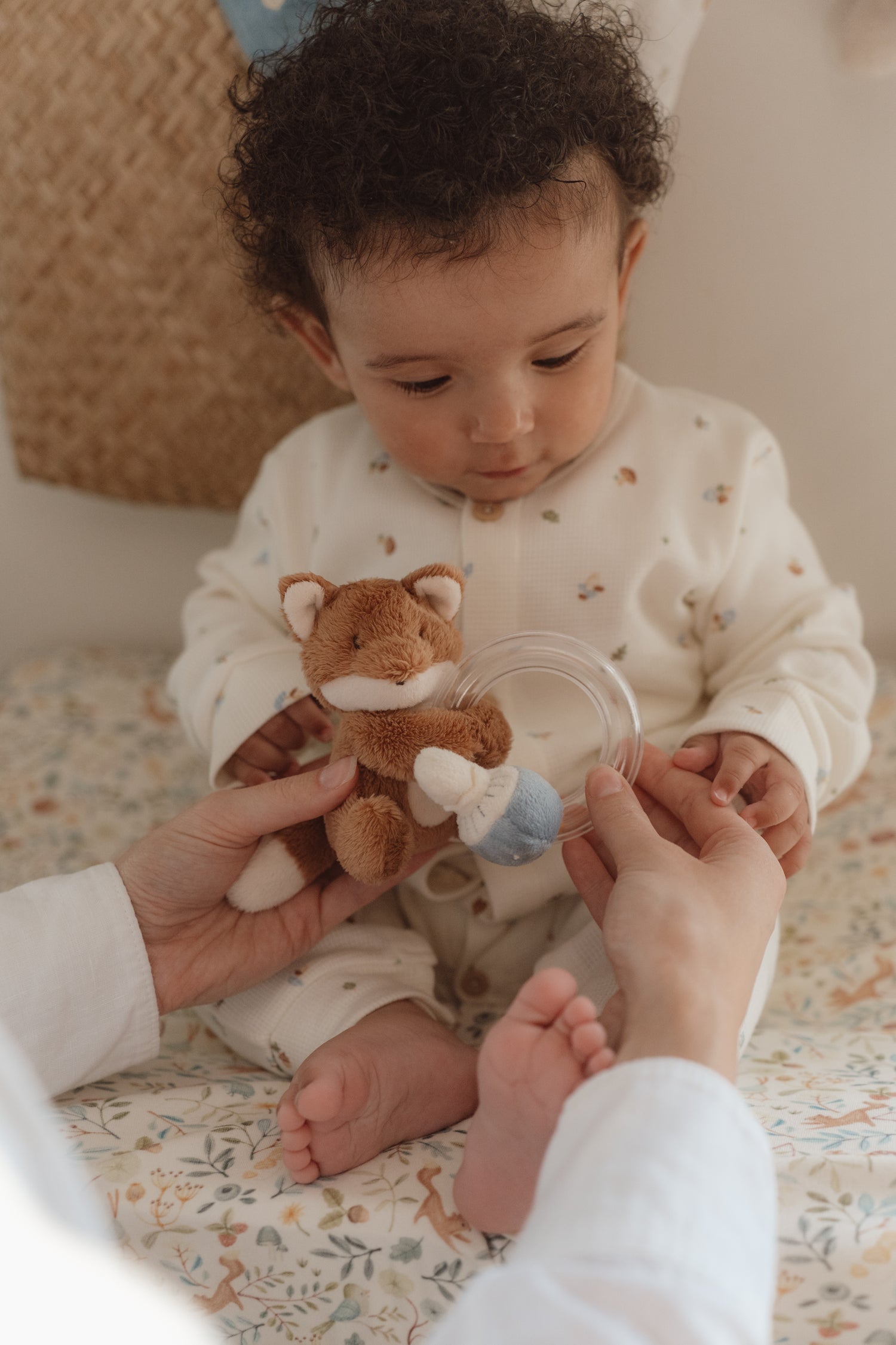 Little Dutch Ring Rattle Fox Forest Friends – KID store