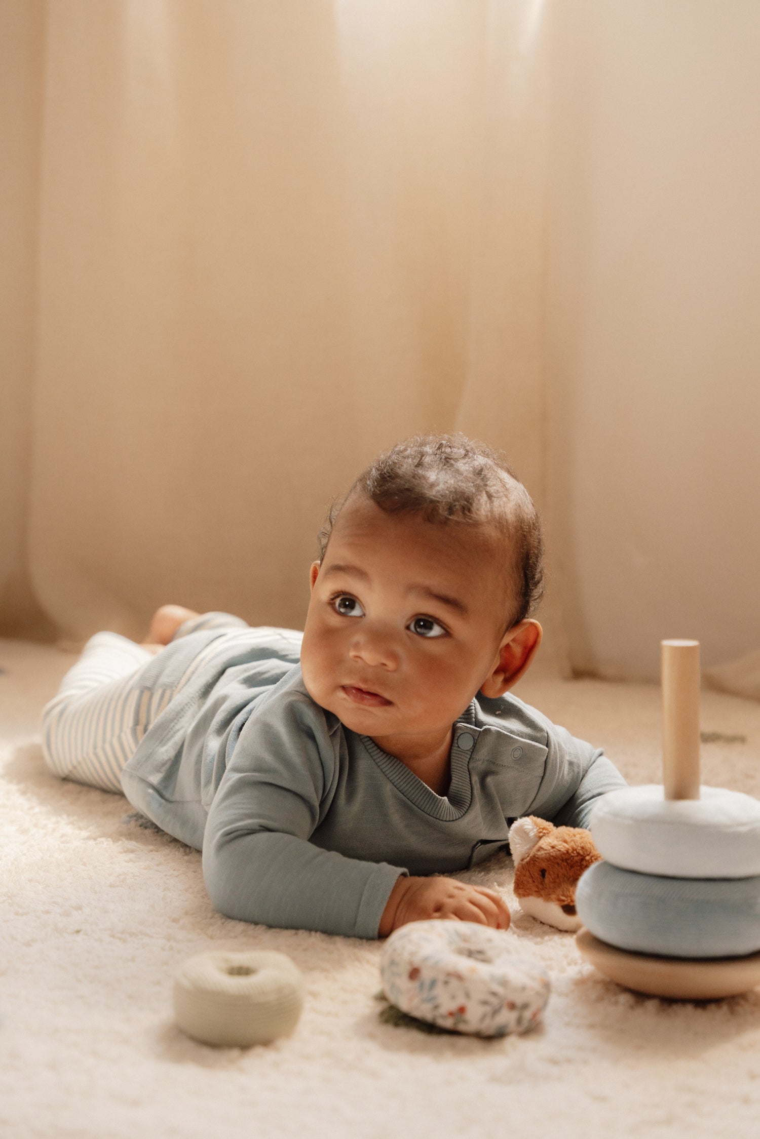 Little Dutch Soft Rocking Ring Stacker - Forest Friends