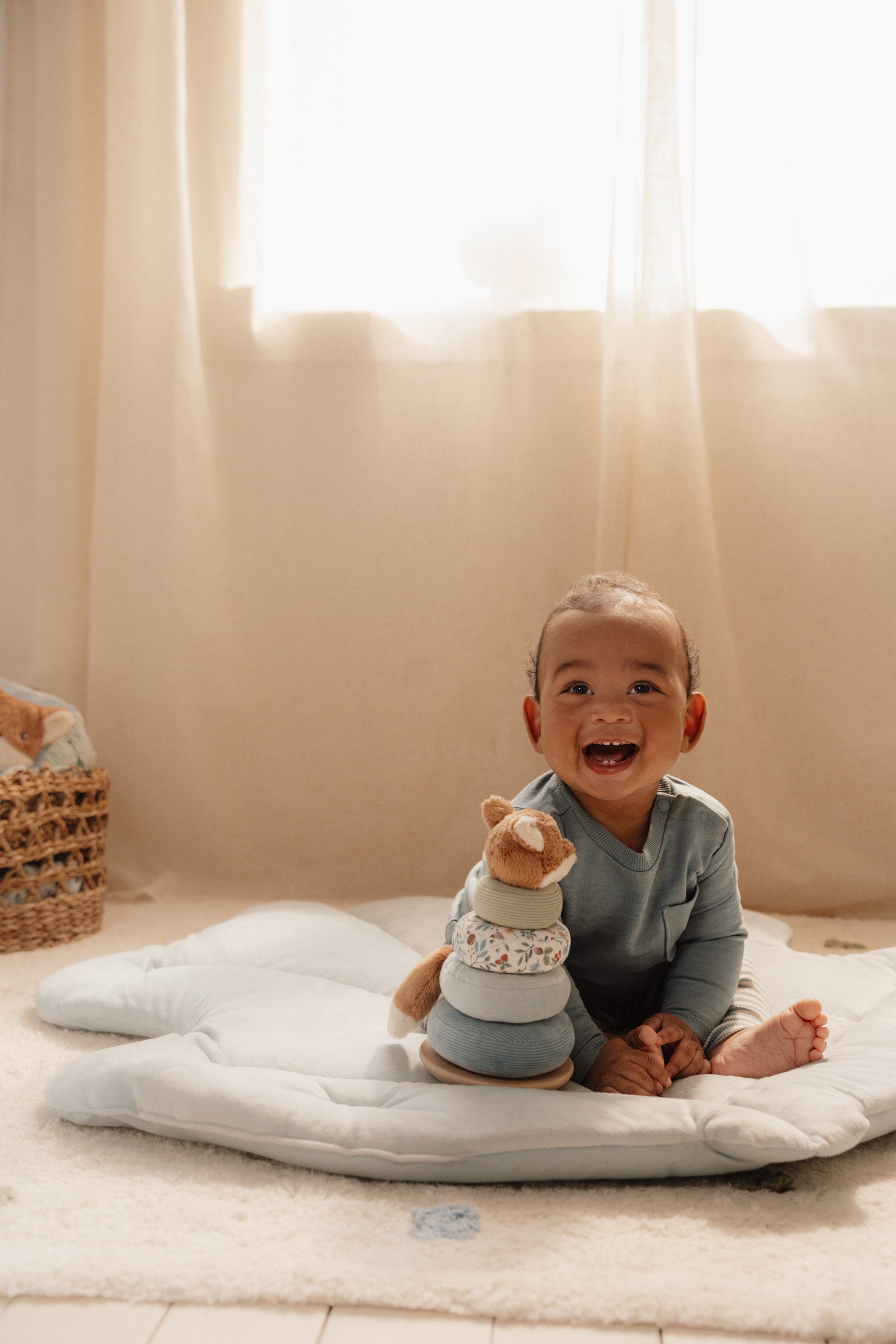 Little Dutch Soft Rocking Ring Stacker - Forest Friends