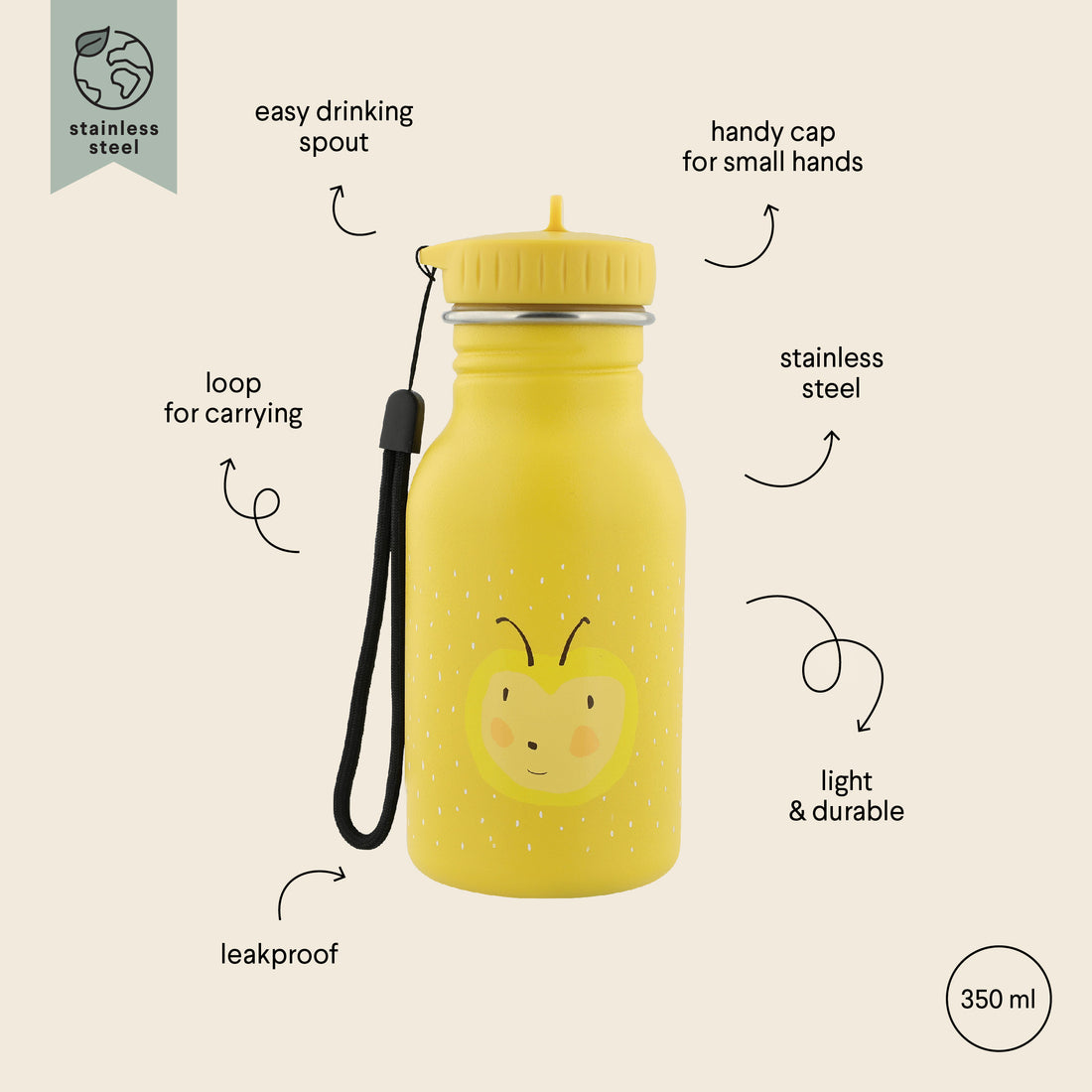 Trixie Bottle 350ml - Mrs. Bumblebee