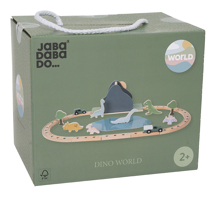 JaBaDaBaDo Dinosaur World Track Set