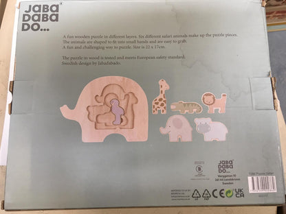 JaBaDaBaDo Puzzle safari (Minor Packaging Damage)