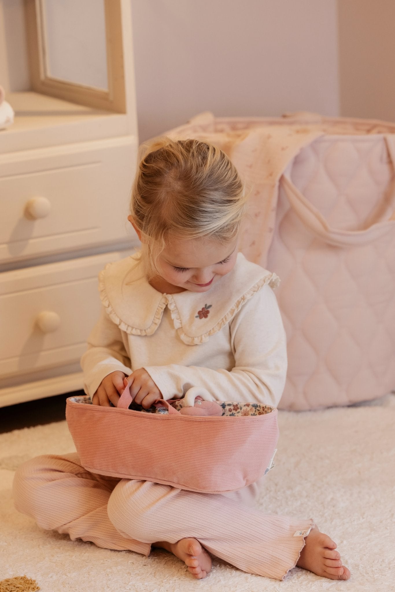 NEW Baby Doll Rosa in Basket (Pre-order)