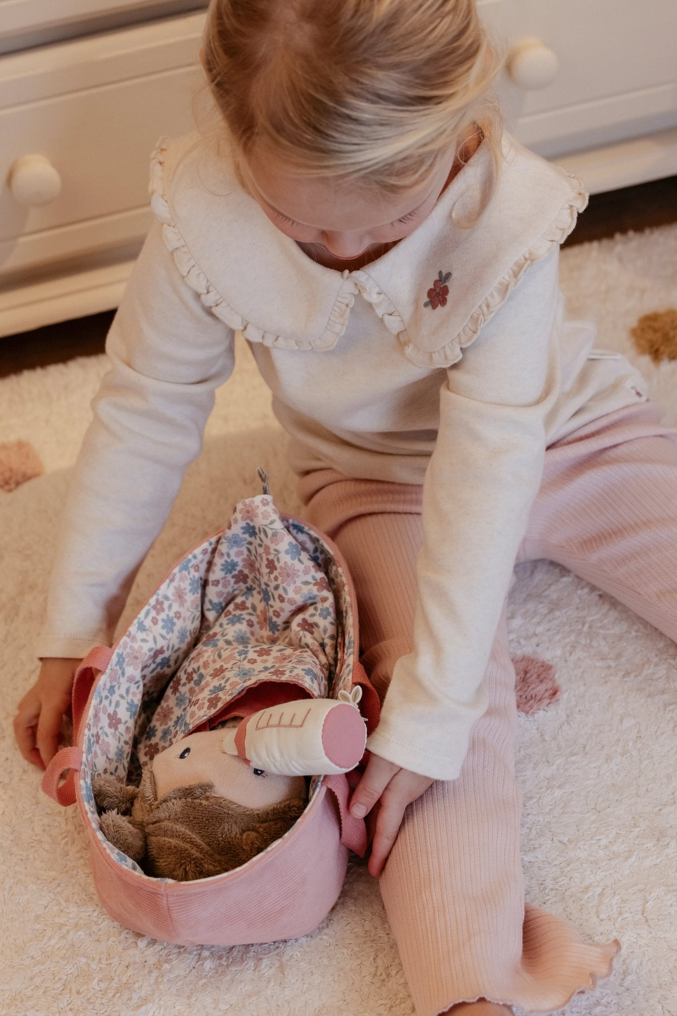 NEW Baby Doll Rosa in Basket (Pre-order)