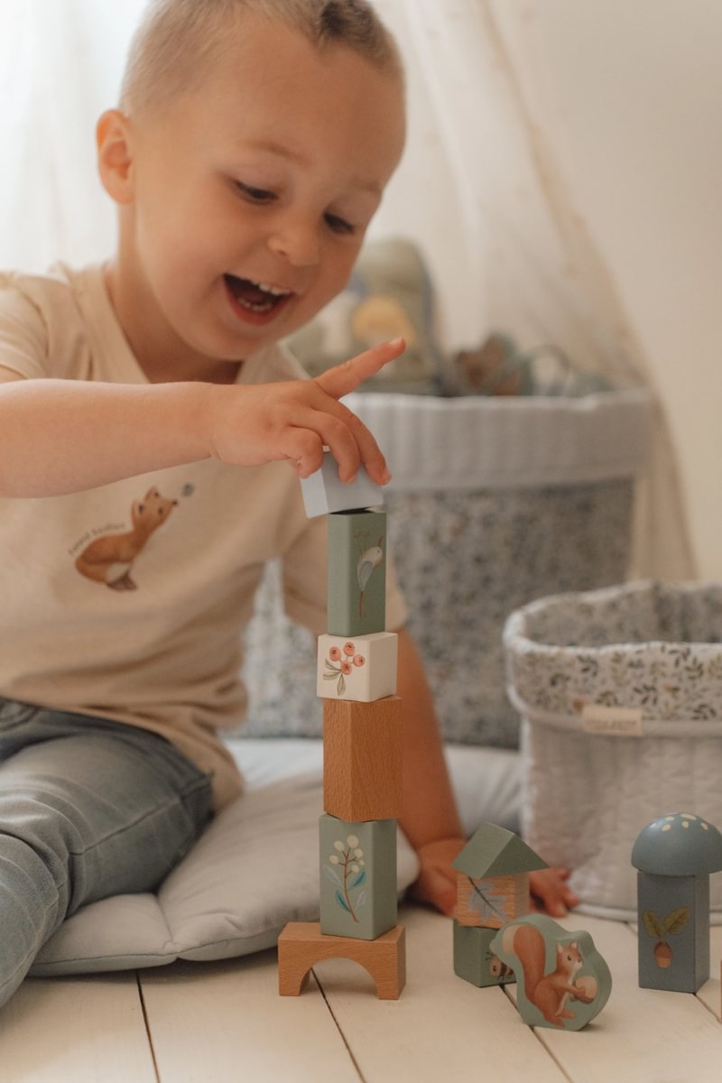 Little Dutch Building Blocks -Forest Friends