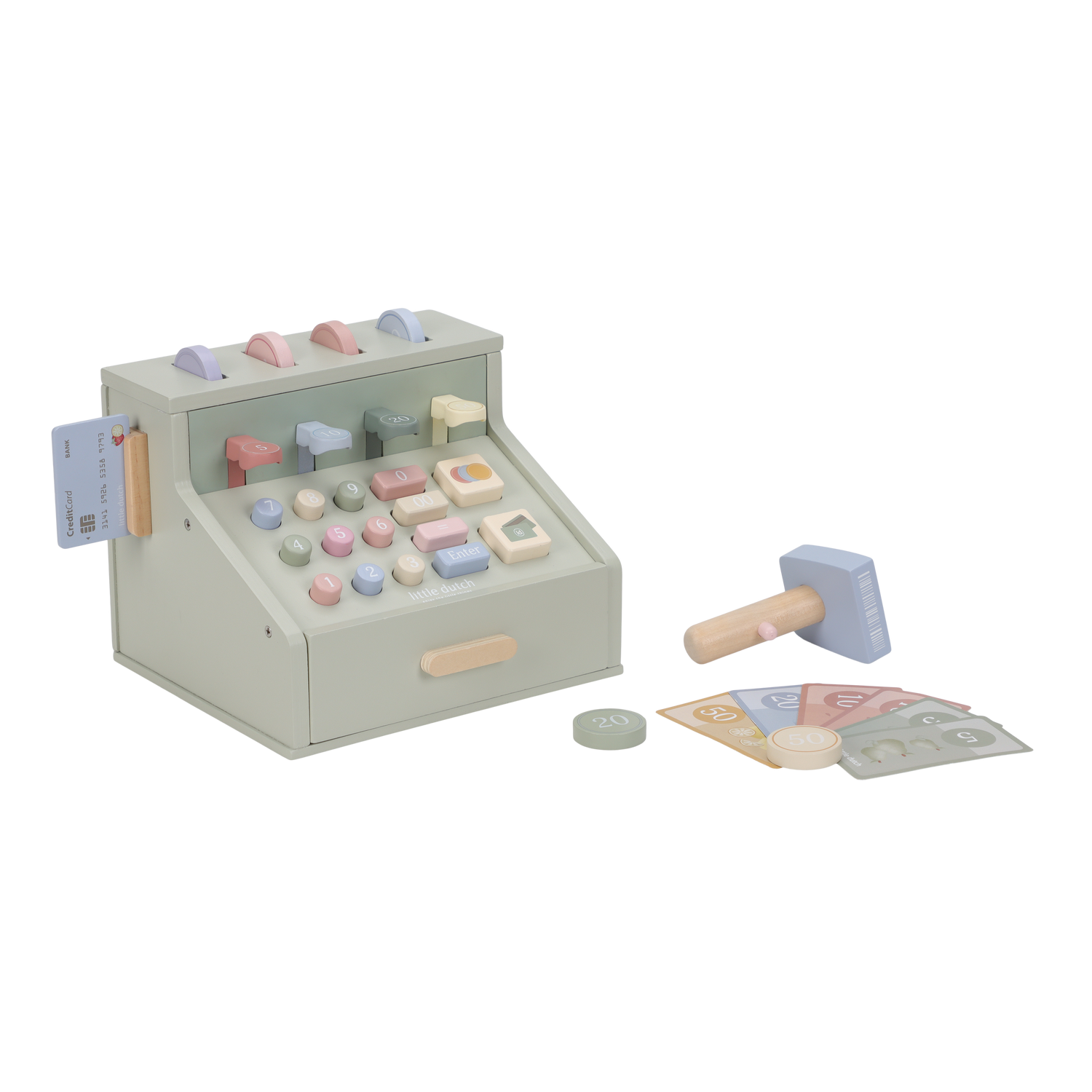 Little Dutch Wooden Cash Register