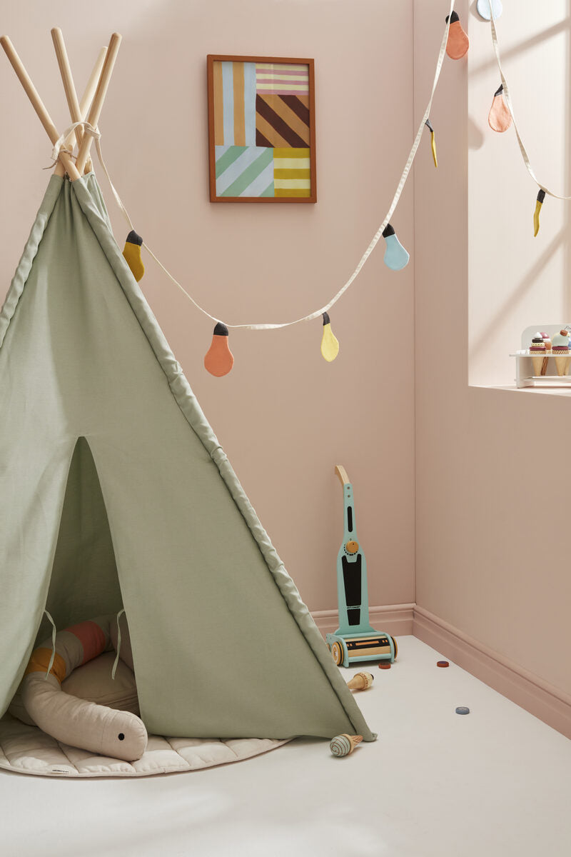 Kids Concept Light Green Tipi Tent