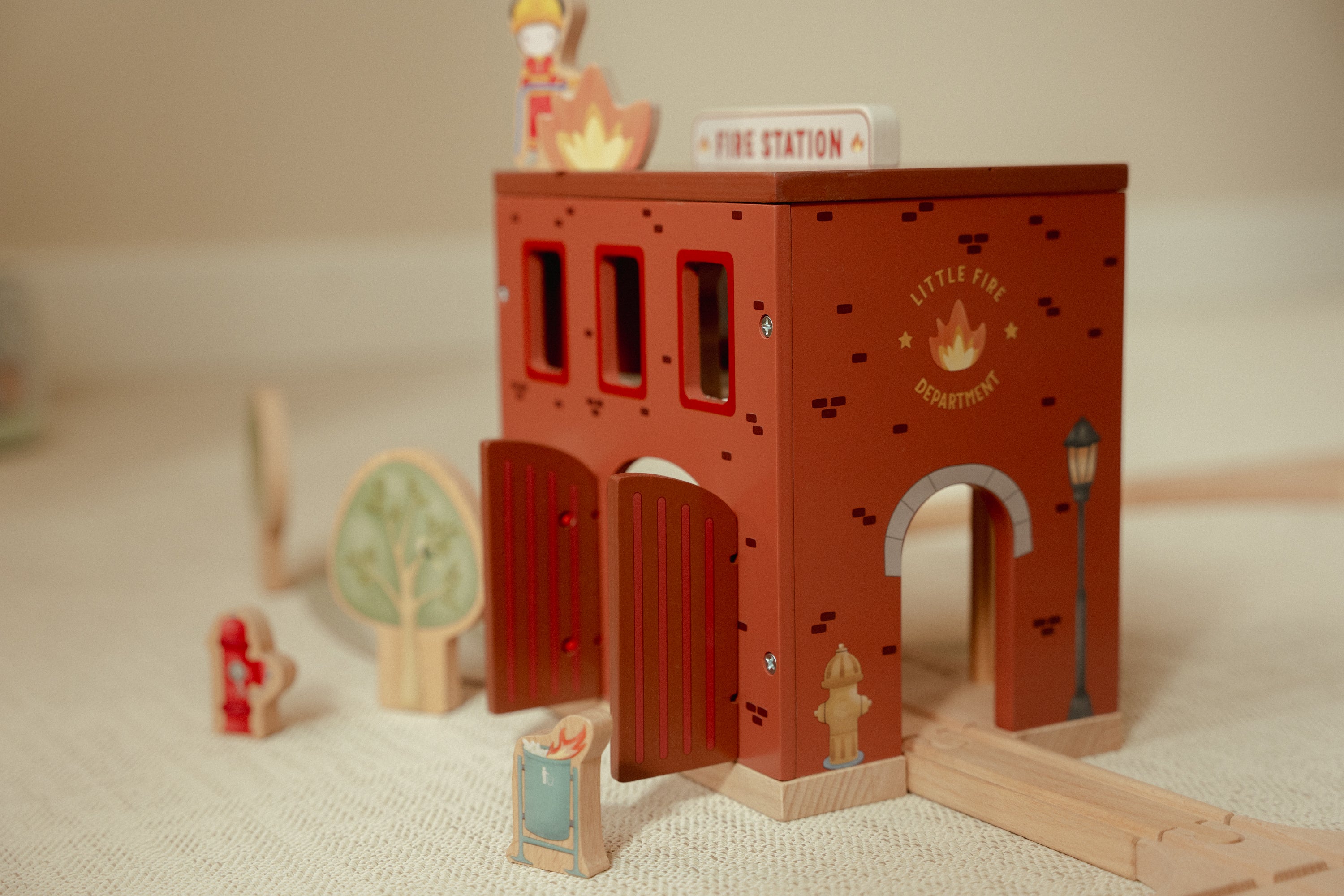 Little Dutch Firestation- Red