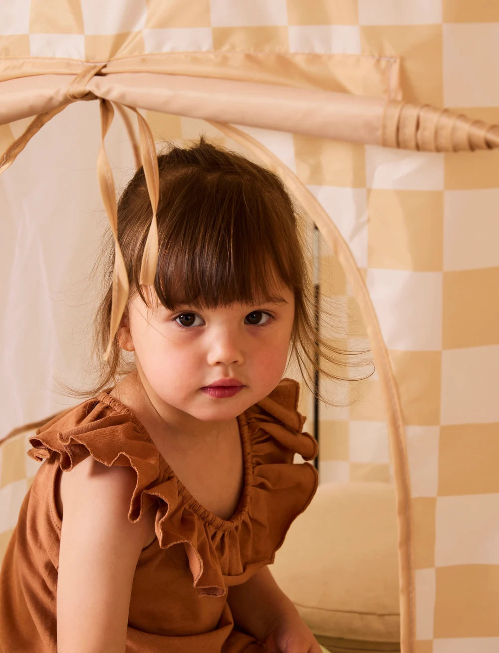 Kids Concept Check Play Tent Yellow