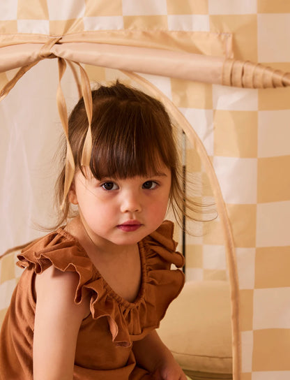 Kids Concept Check Play Tent Yellow