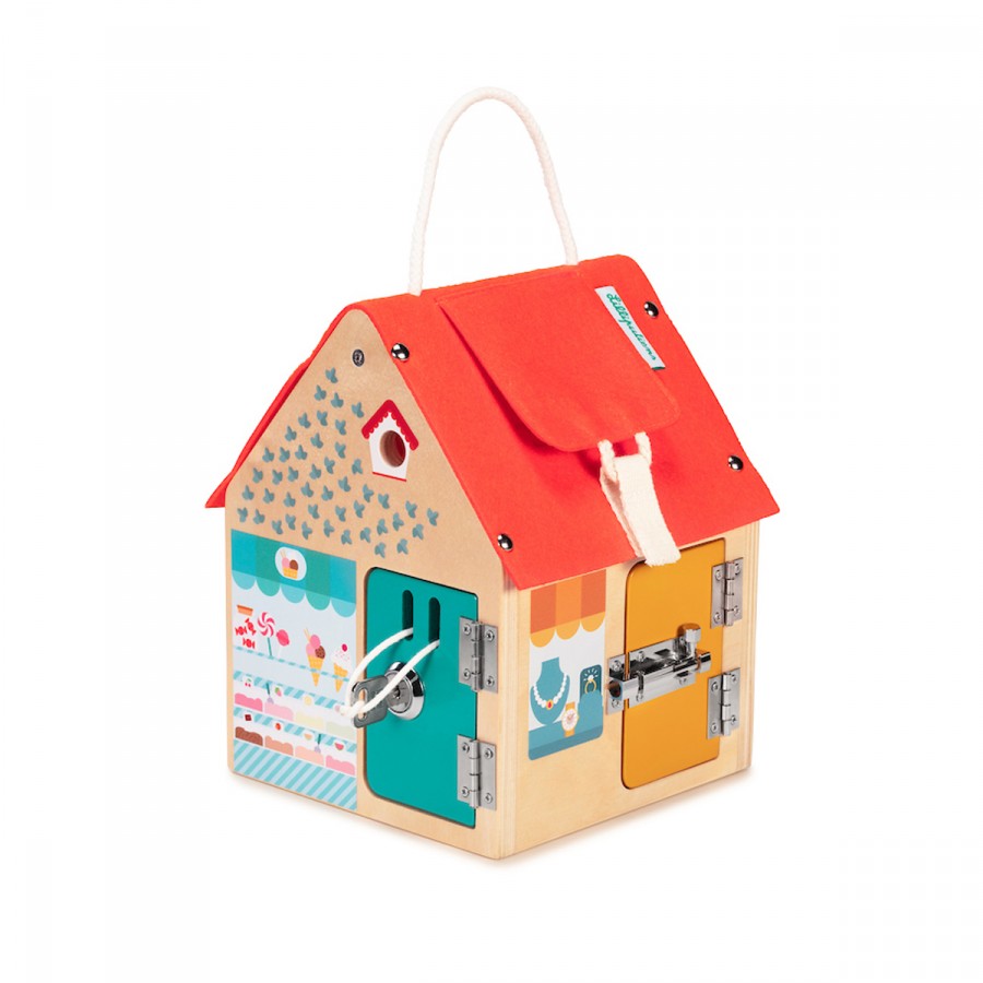 Lilliputiens Learning House Multi-Locks