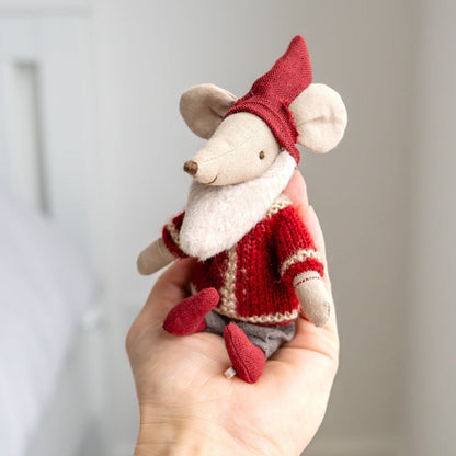 Maileg Santa Mouse