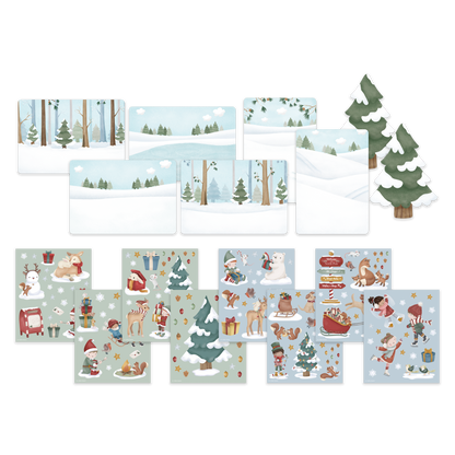 Little Dutch Christmas Sticker Story Booklet