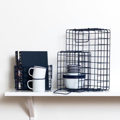 The Baskets In Navy